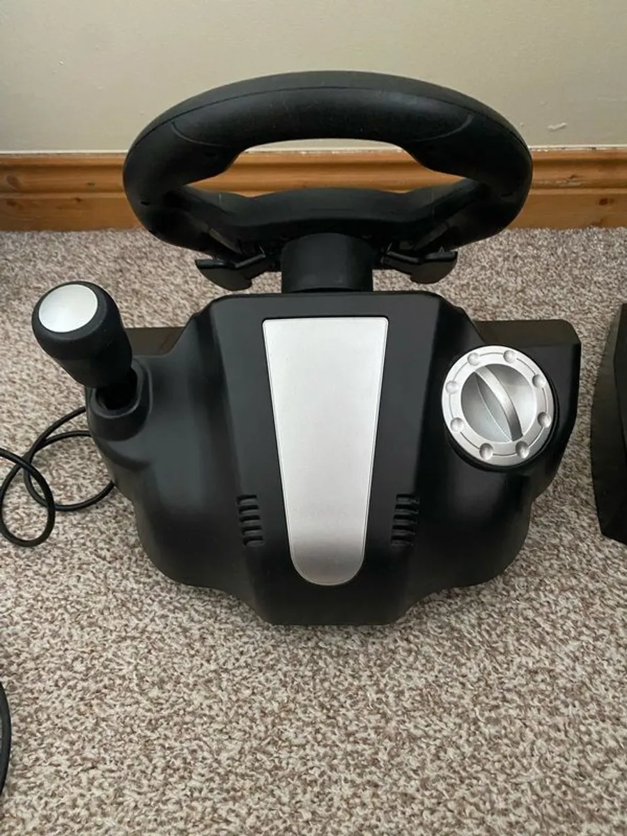 Steering wheel for PS3 And PS2 - Image 4