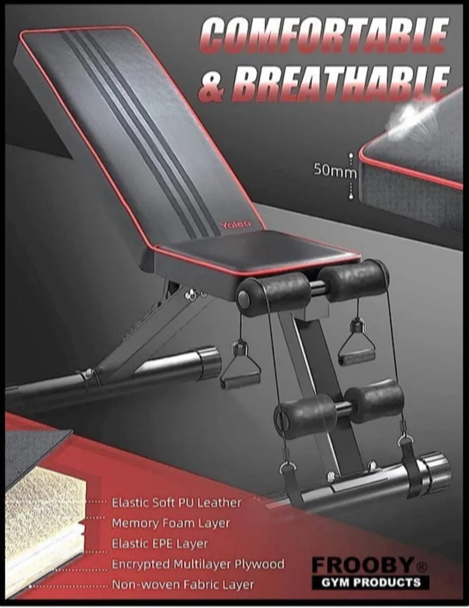 Weight Exercise Bench Home Gym - Image 3