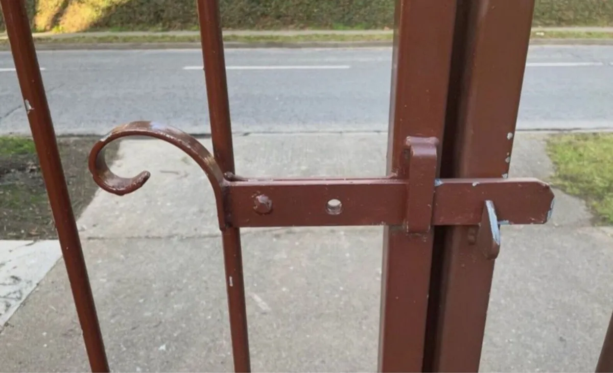 Galvanised Entrance Gates - Image 2