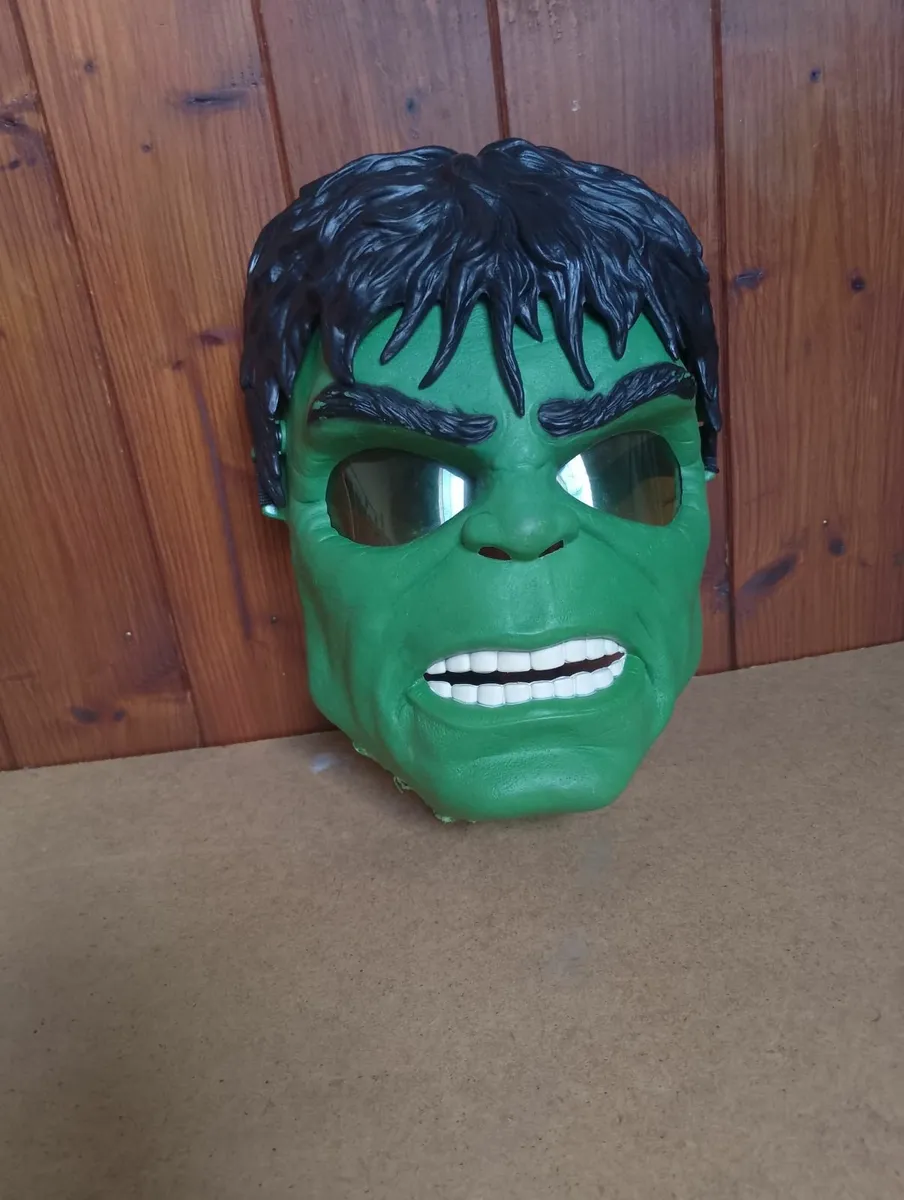 Halloween Hulk mask with light - Image 2
