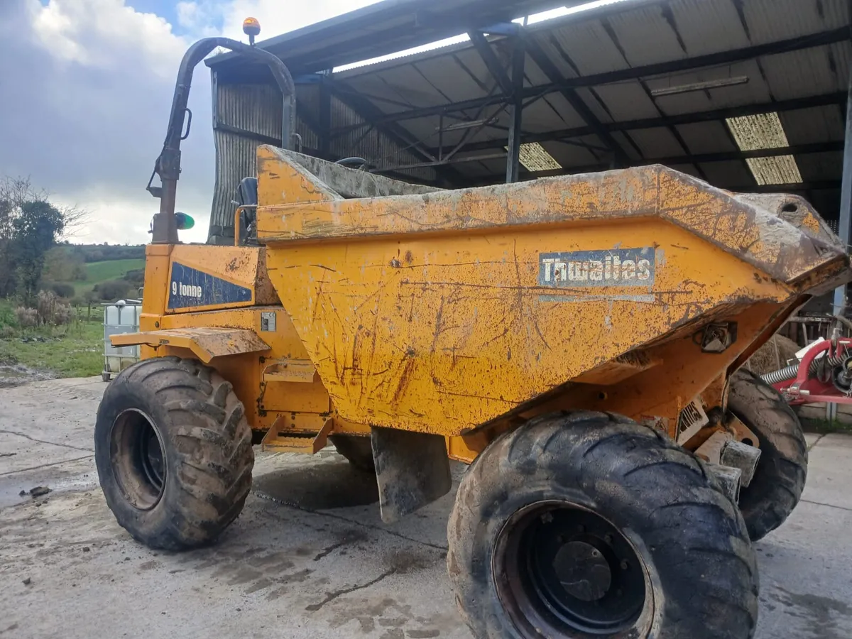 2010 9 tonne Thwaites dumper - Image 1