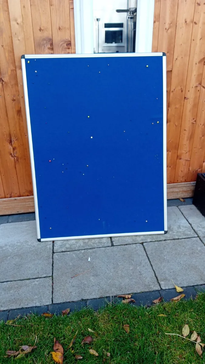Large office notice board