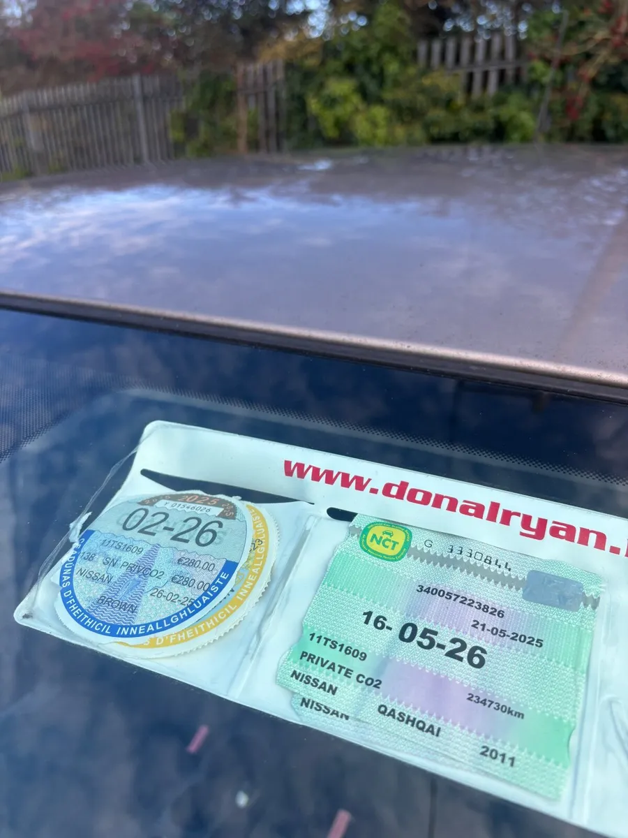 Nissan Qashqai 1.5d NCT May 26 + Tax Feb 26 mint - Image 3