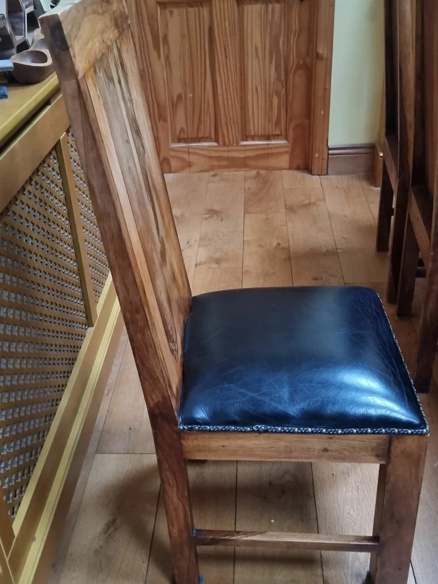 Dinning Room Sheesham/Acacia Wooden Chairs - Image 1