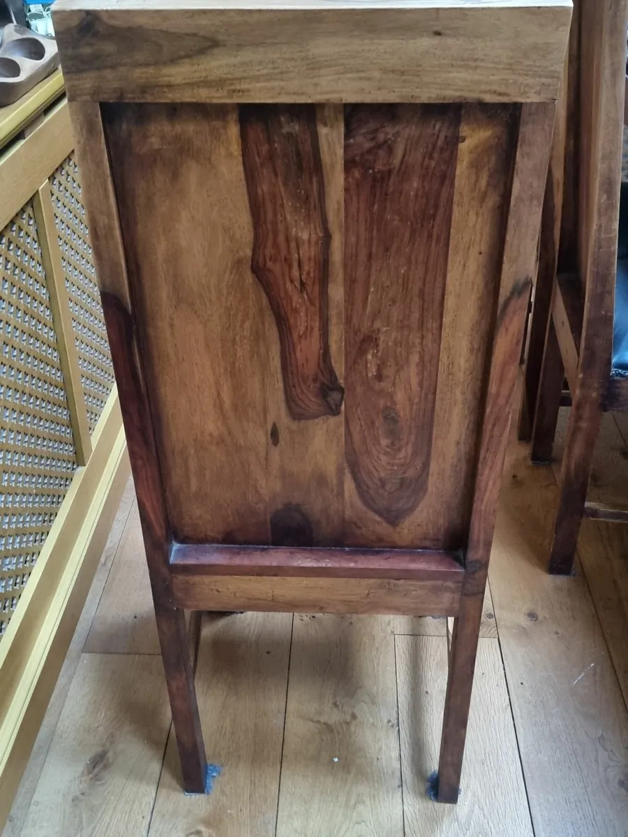 Dinning Room Sheesham/Acacia Wooden Chairs - Image 3