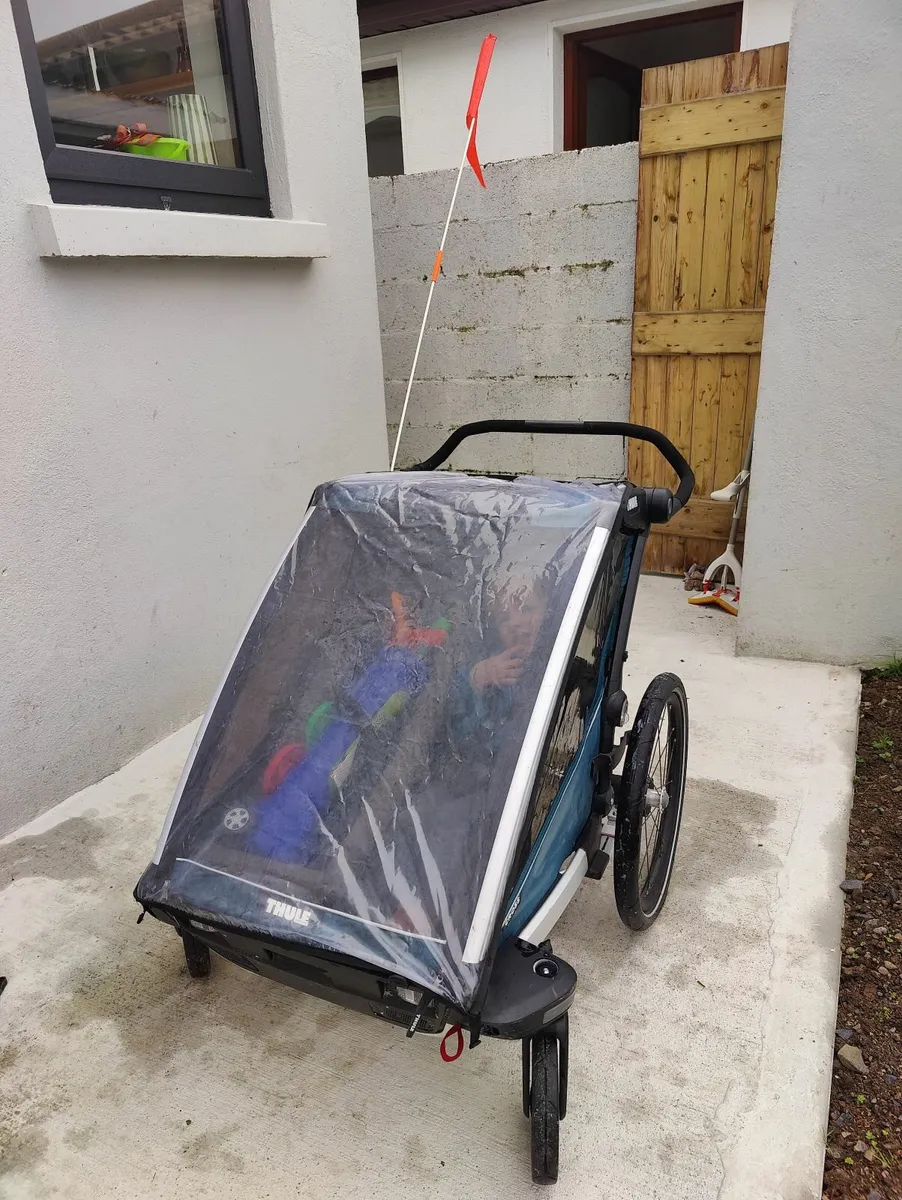 Thule chariot bike trailer/ running buggy - Image 4