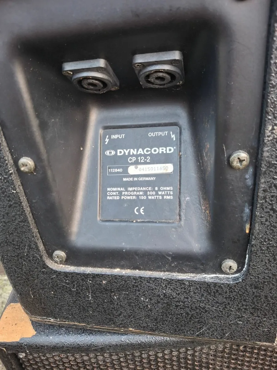 Dynacord passive speakers. - Image 2