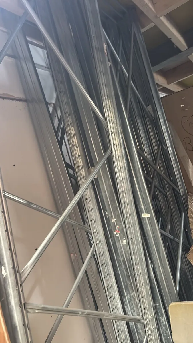 Store/ Parts Shelving Galvanized various depths - Image 4