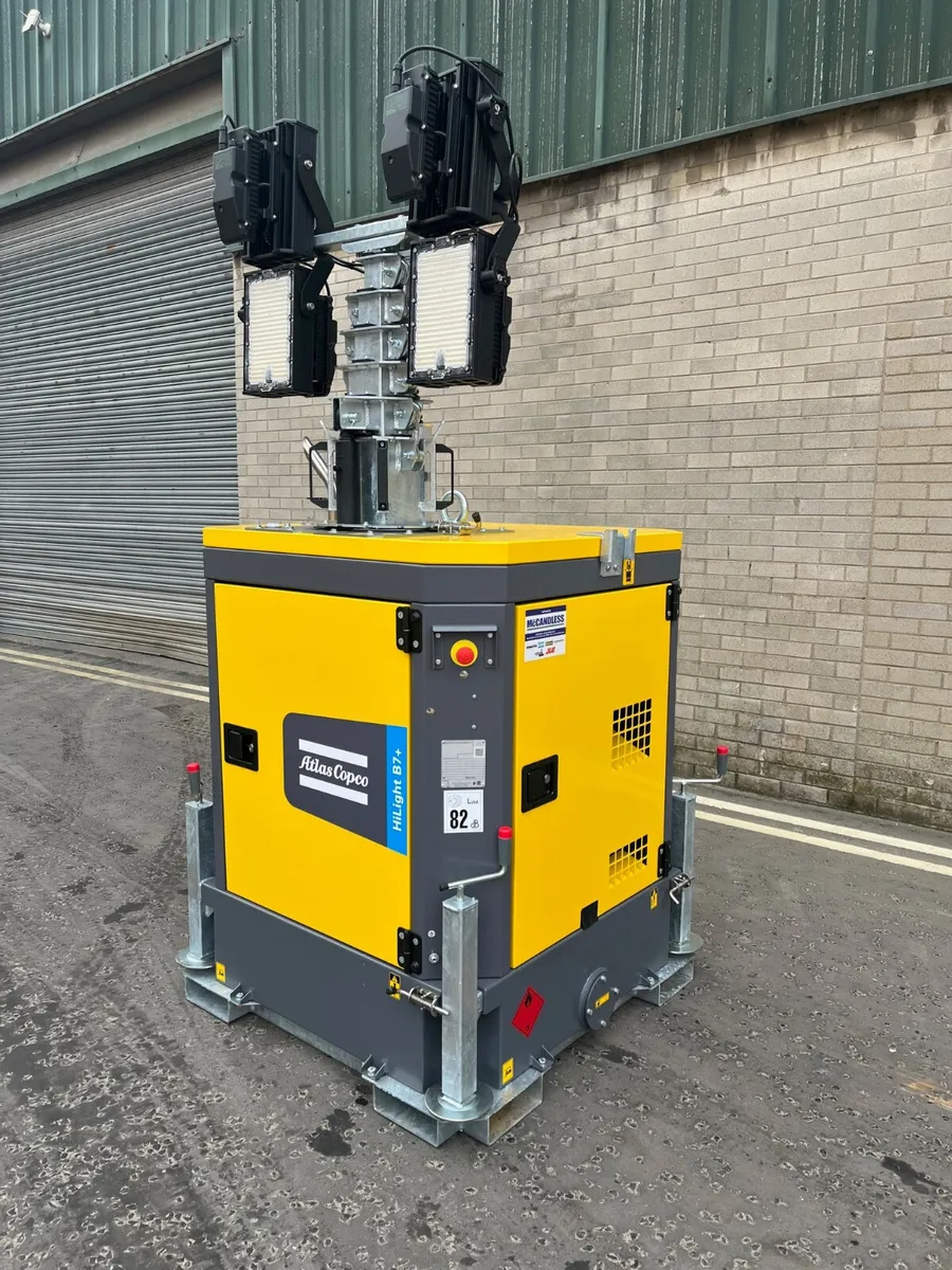 New Atlas Copco B7+ Lighting Towers - Image 1