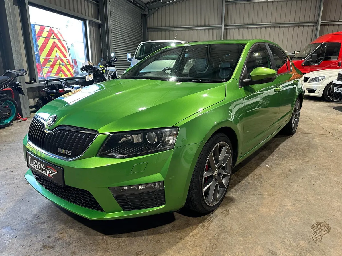 Skoda Octavia VRS CR TDI, Rare Rallye Green - Image 3
