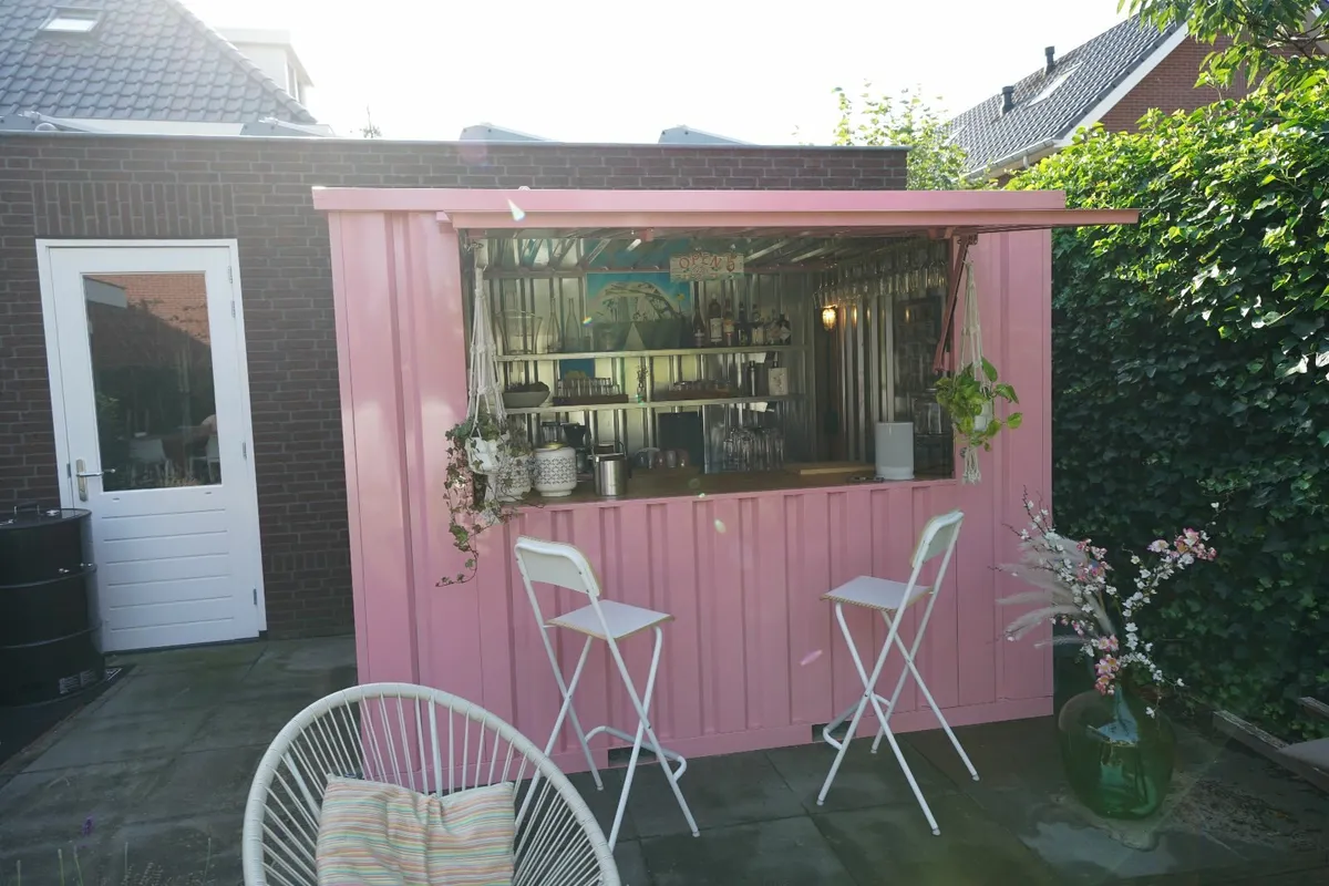 Modern Garden Bar Container – Compact & Stylish - Image 2