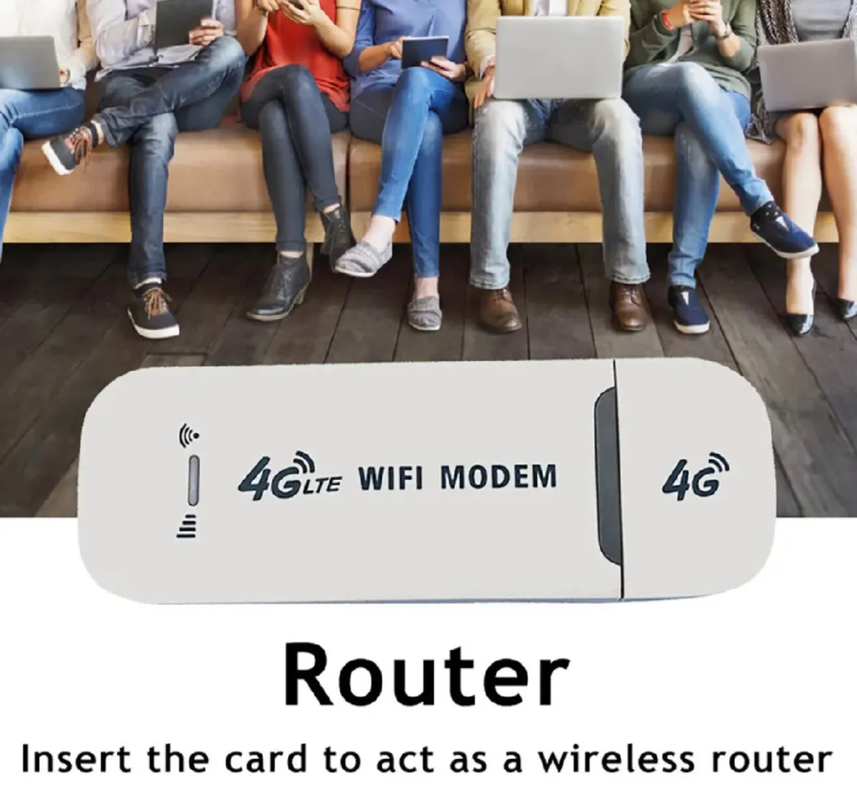 NEW 4G LTE Unlocked USB Dongle Modem Wireless WiFi - Image 1