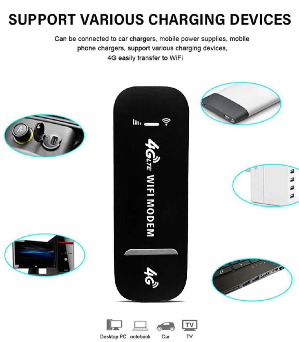 NEW 4G LTE Unlocked USB Dongle Modem Wireless WiFi - Image 4