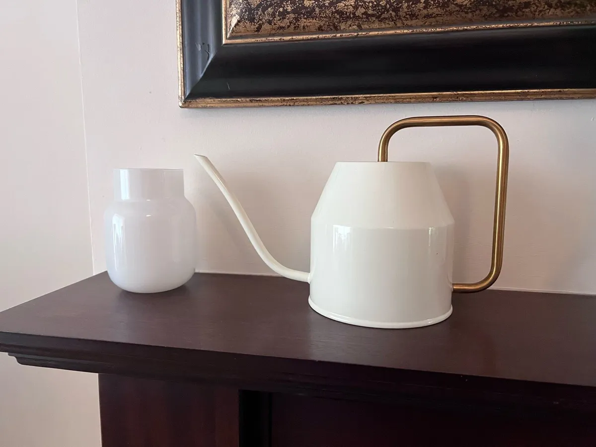 Decorative set - Vases, flowers and watering can - Image 3