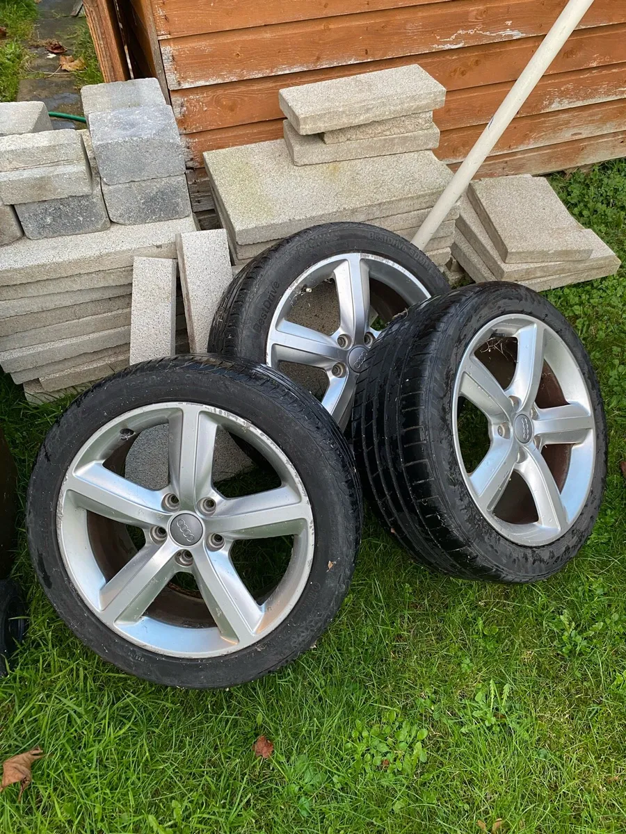 Audi 4 set of wheels - Image 1