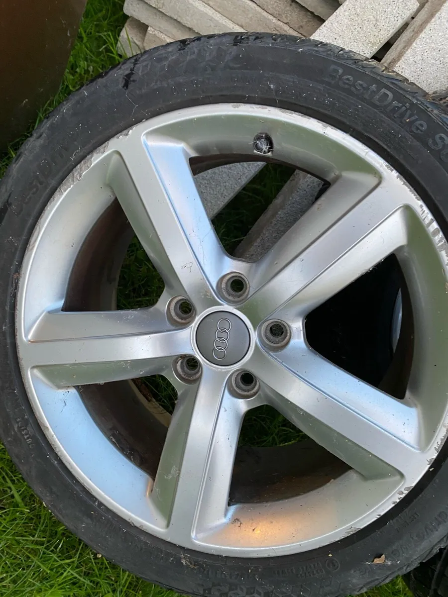 Audi 4 set of wheels - Image 3