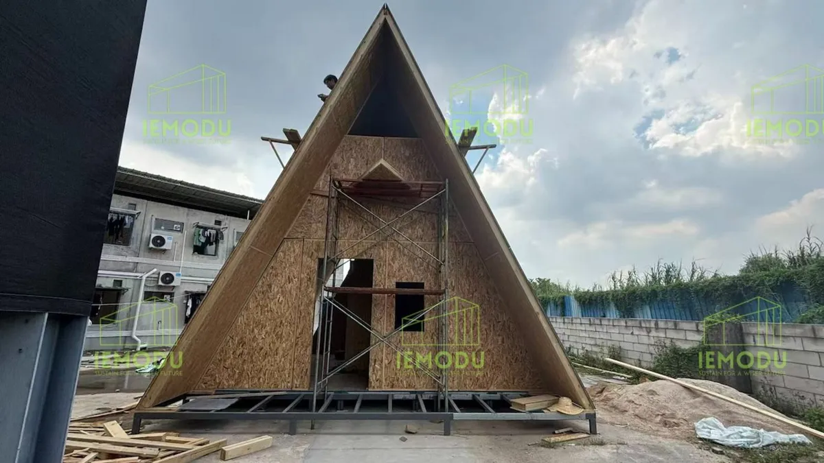 Frame wooden cabin Prefab Tiny house Garden Airbnb - Image 4