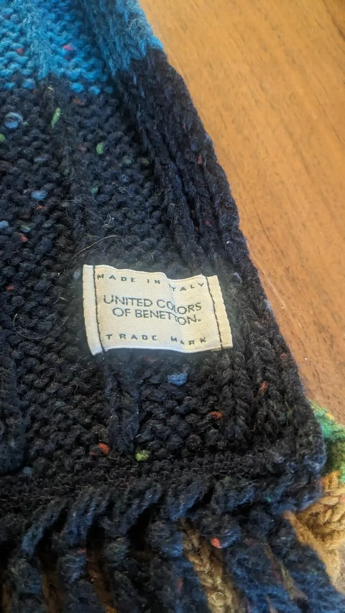 Benetton Wool scarf - Image 2