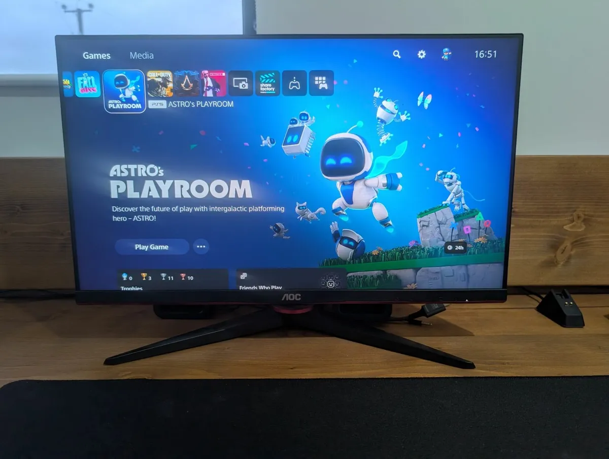 AOC 24G2U 24" Full HD 144Hz Gaming Monitor - Image 2