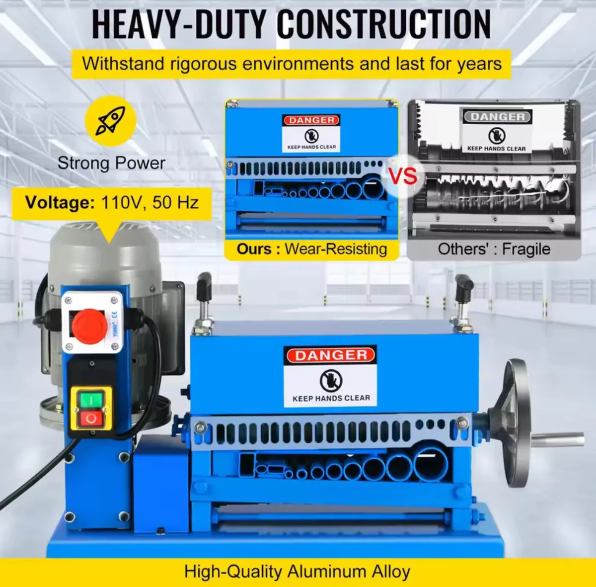 New Automatic Wire Stripping Machine 1.5-40MM - Image 1