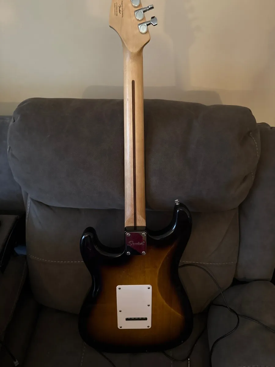 Fender Squire Strat Electric Guitar - Image 2