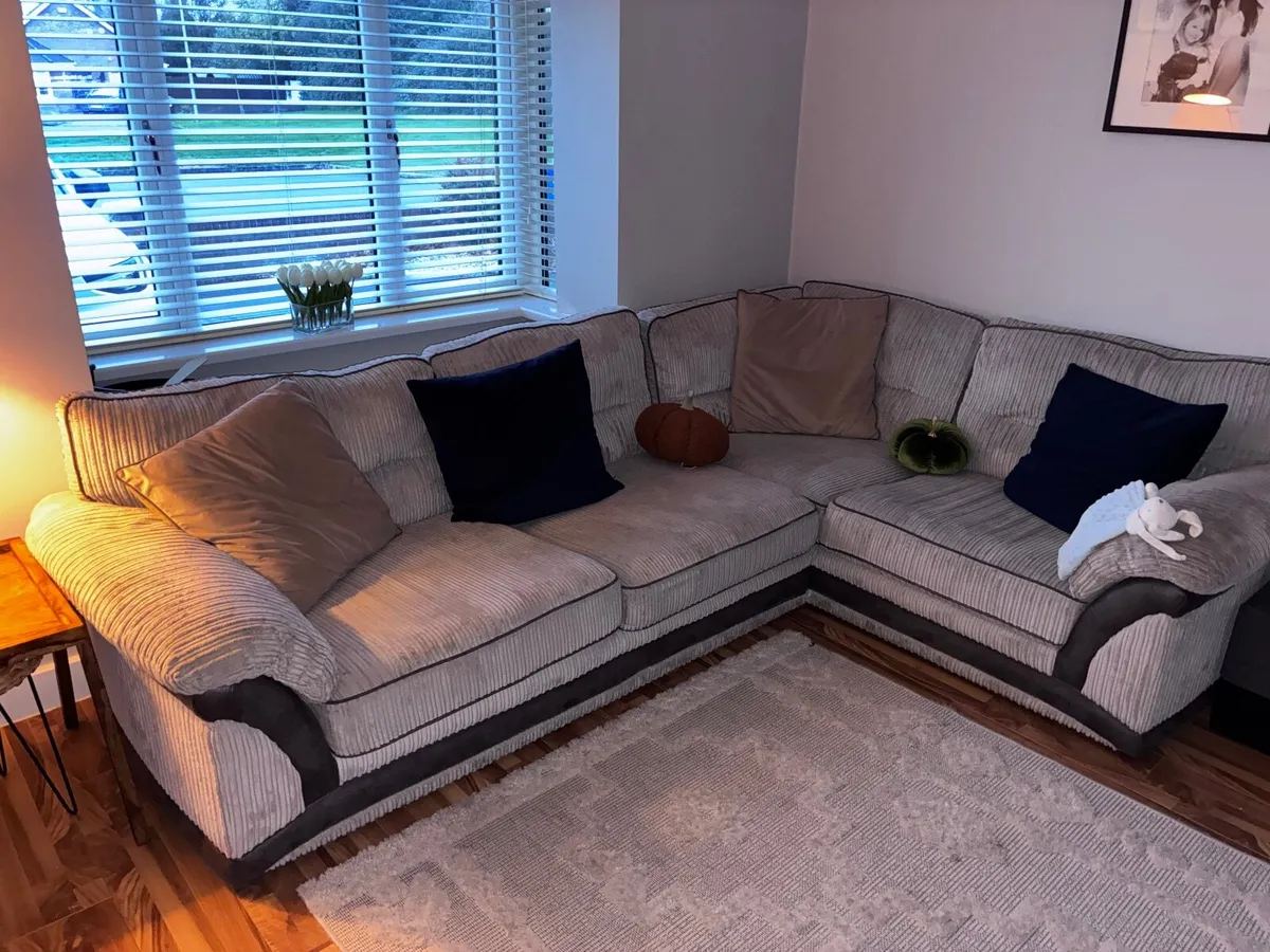 Corner Sofa Grey
