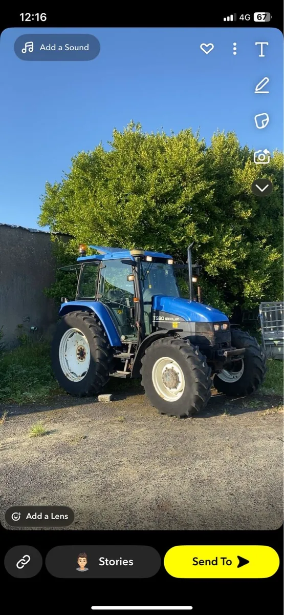 New Holland ts 90 - Image 3
