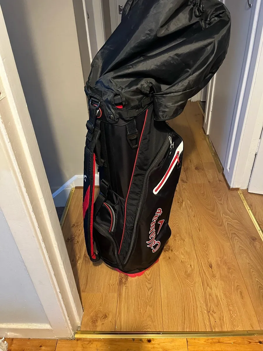 Golf clubs and cart bag - Image 2