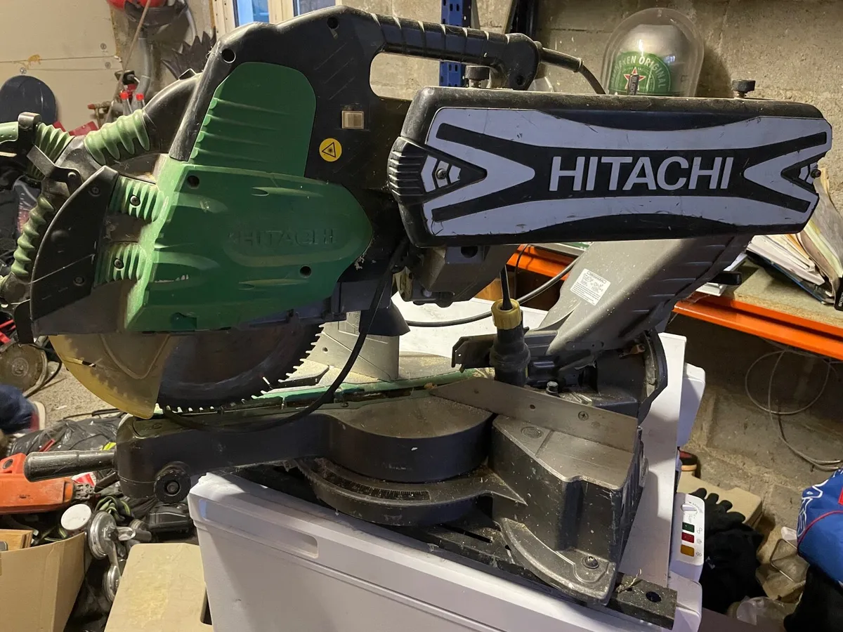 Hitachi C12RSH Laser Saw - Image 1