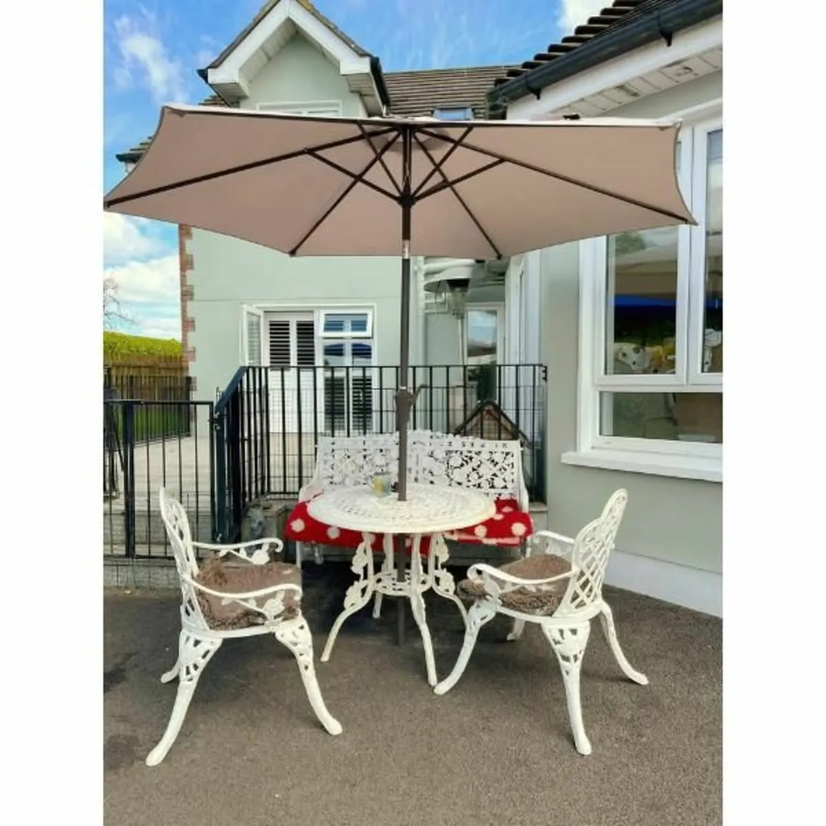 Cast Iron Chair – With Arms – Style H – H65 - Image 3