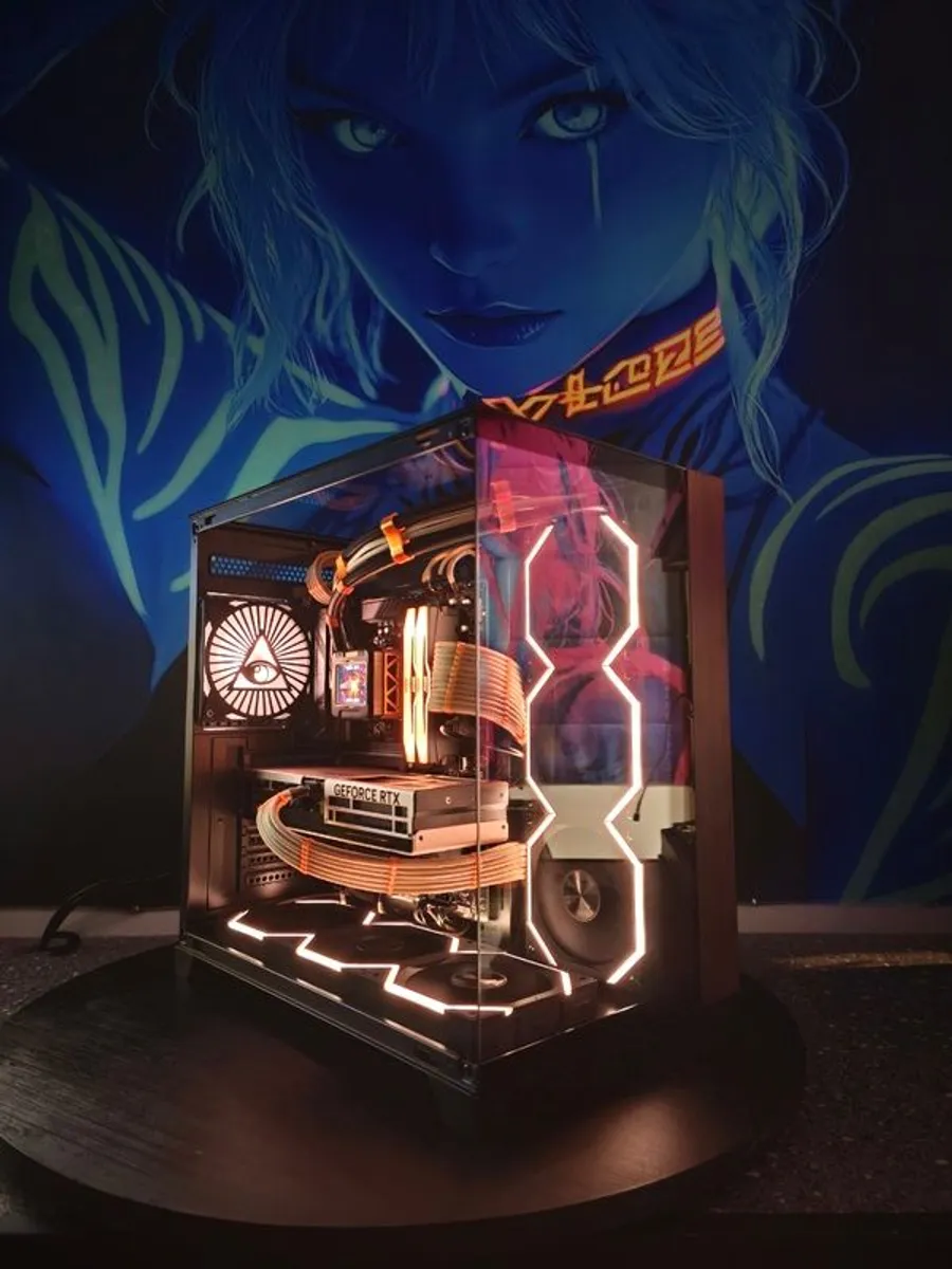 Brand NEW! Brookwood Tech PC BUILD     The Gold Edition Gaming PC RTX 5070/Ryzen 9600x/32 GB DDR5 - Image 1