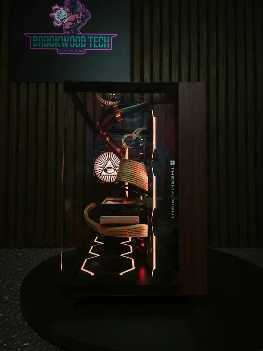 Brand NEW! Brookwood Tech PC BUILD     The Gold Edition Gaming PC RTX 5070/Ryzen 9600x/32 GB DDR5 - Image 3