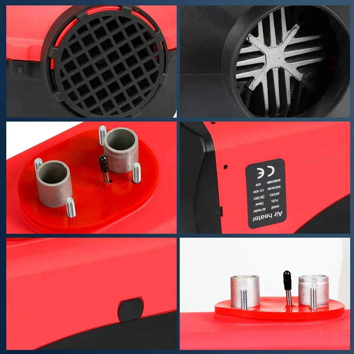 Diesel Heater 8kw, LCD, Remote. - Image 2