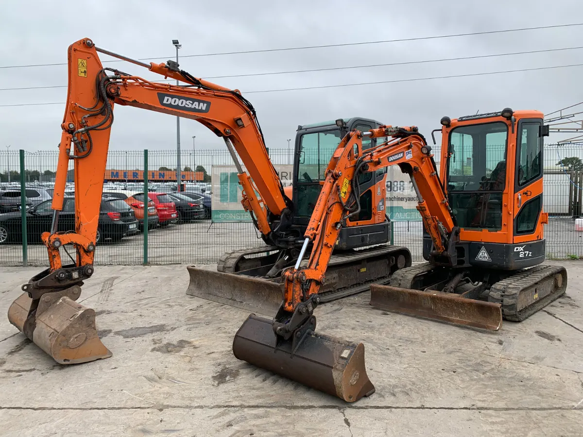 EXCAVATORS FOR AUCTION 5TH NOVEMBER - NAAS - Image 2