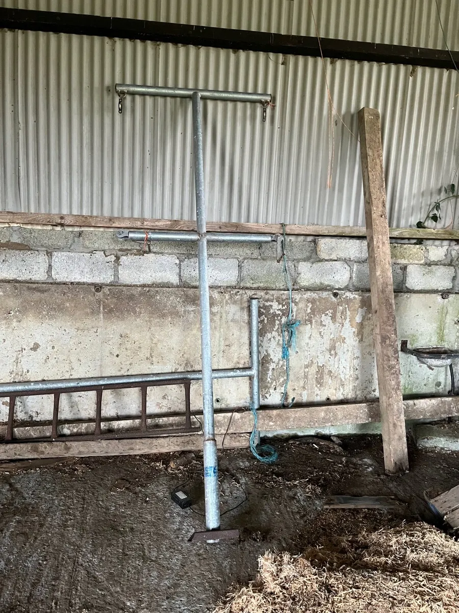 Heavy steel t bar  clothes line poles - Image 1