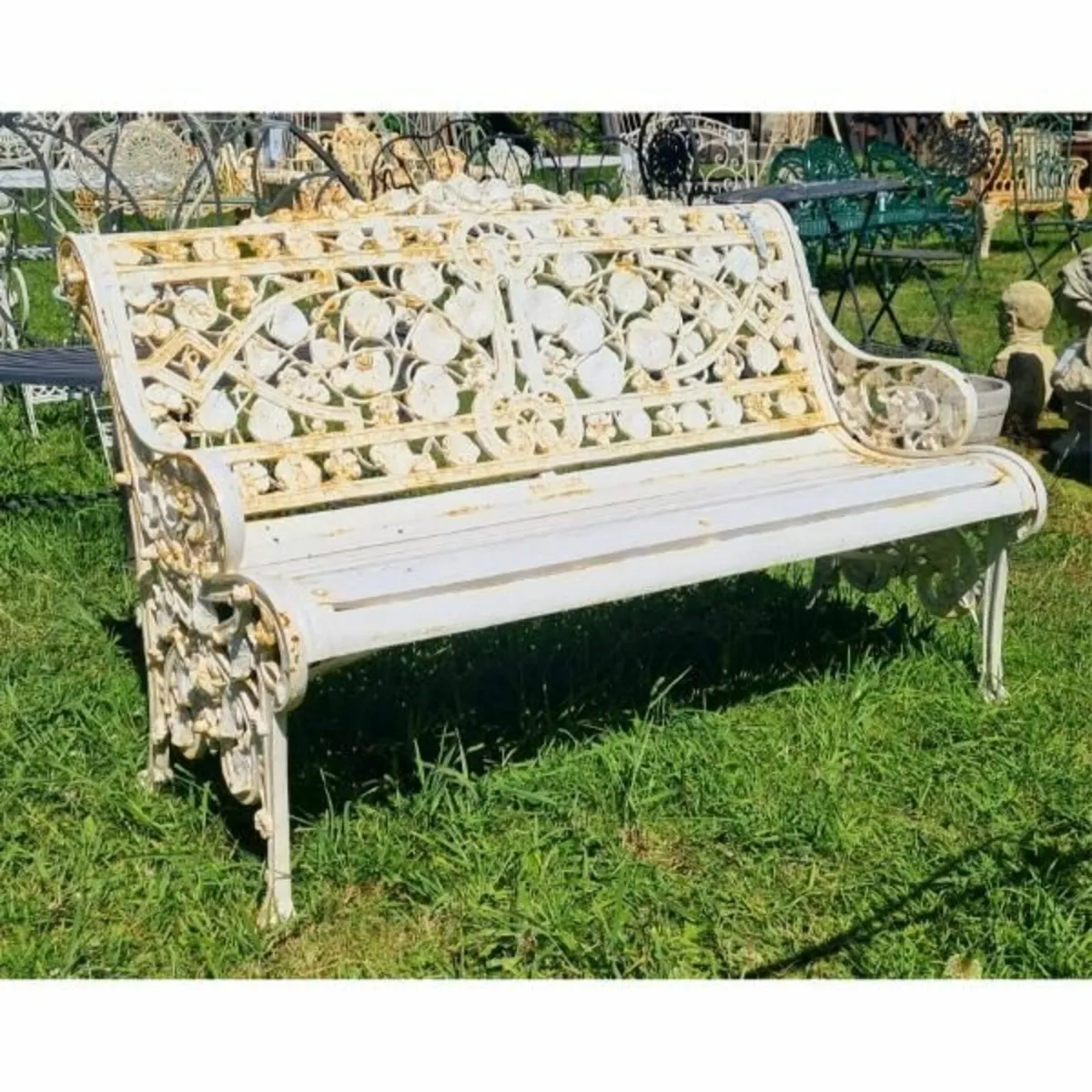 Bench Cast Iron Dealer H26 - Image 3