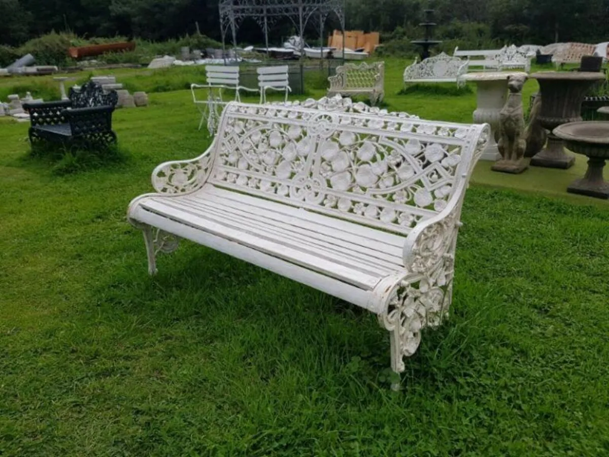 Bench Cast Iron Dealer H26 - Image 4