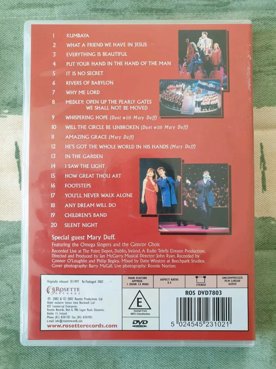 Daniel O'Donnell DVD The Gospel Show Mary Duff - Image 2