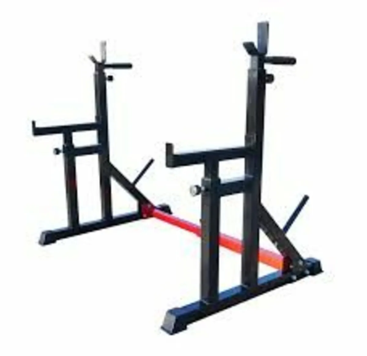 ADJUSTABLE SQUT RACK WEIGHTS BENCH , GREAT SET - Image 3