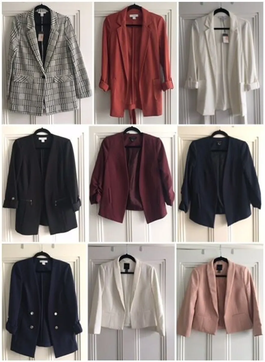 Ladies Blazers: All Brand New Or As New - Size 8 Or Size 10 - Work or Casual Wear! - Image 1