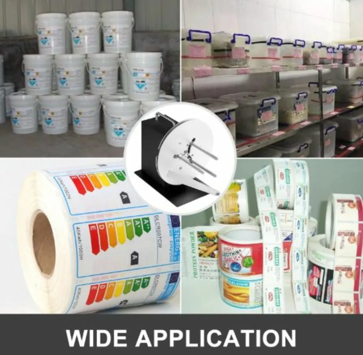 Label Rewinder 120mm Width Label Rewinder Machine - Image 3