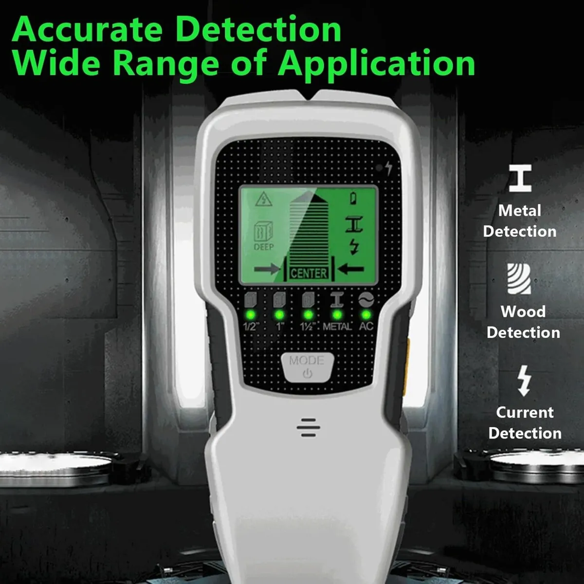 Stud Detector, Wall Scanner,5-in-1 Stud Detector f - Image 2