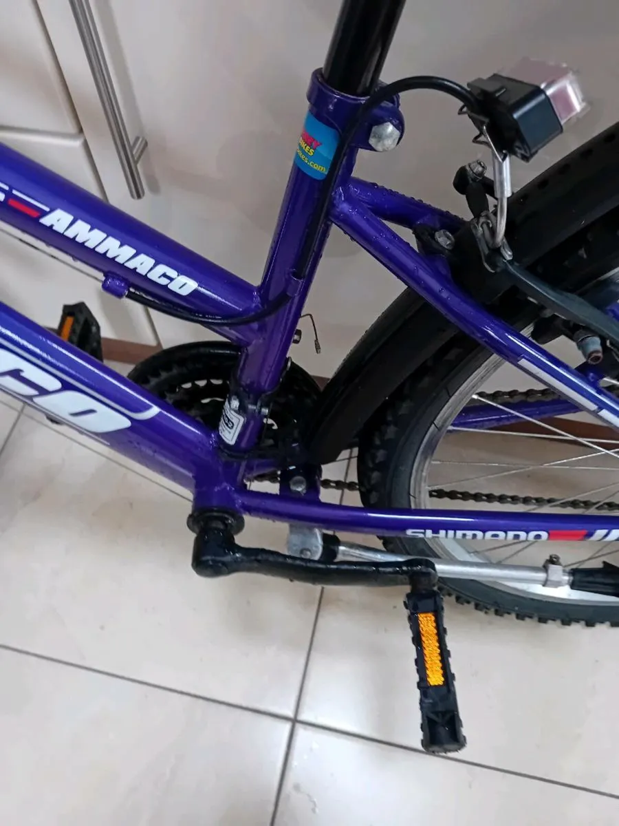 GIRLS BIKE 24 INCH WHEELS AS NEW - Image 2