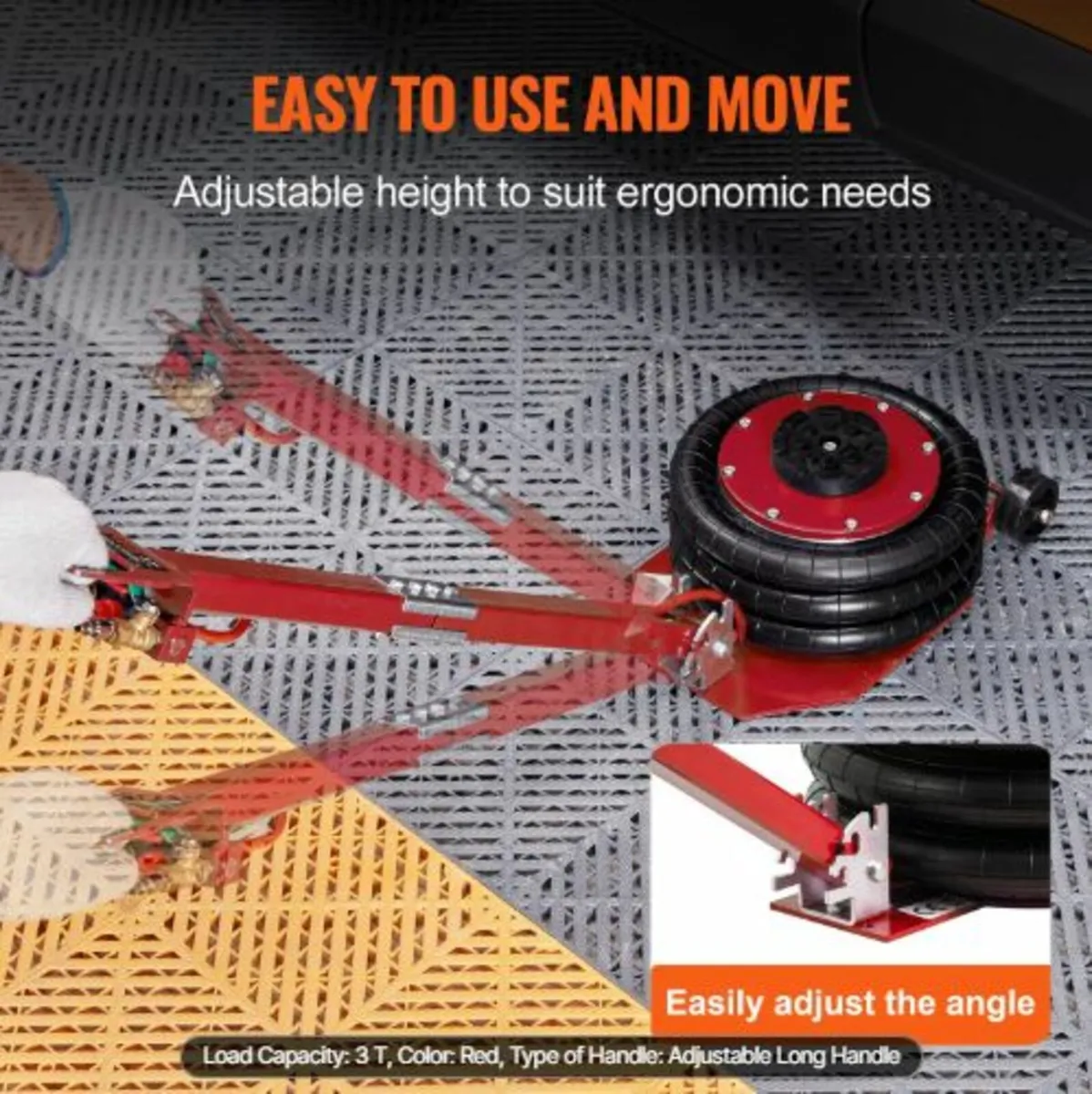 Air Jack,3 Ton/3000 kg Triple Bag Air Jack,Airbag - Image 3