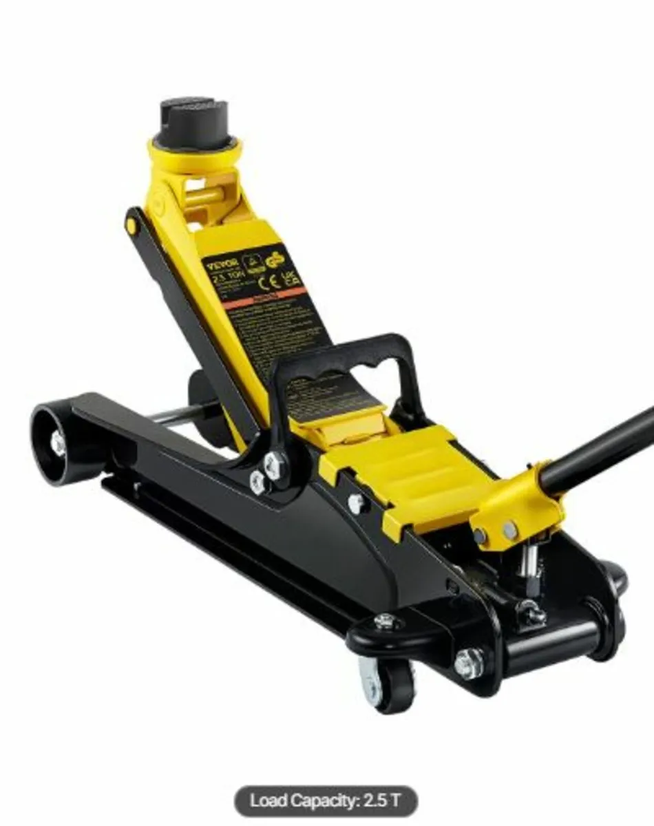 Floor Jack, 2.5 Ton Low Profile Floor Jack, Heavy - Image 1