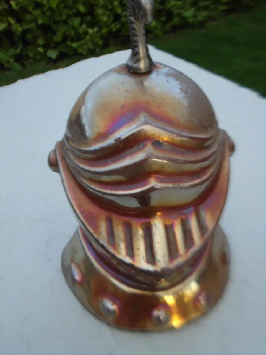 NESTOR VINTAGE 1930s CAST IRON KNIGHTS HEAD. - Image 4