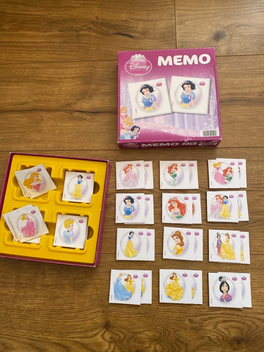Kid’s Toys Disney Princess Memo Card Game - Image 1
