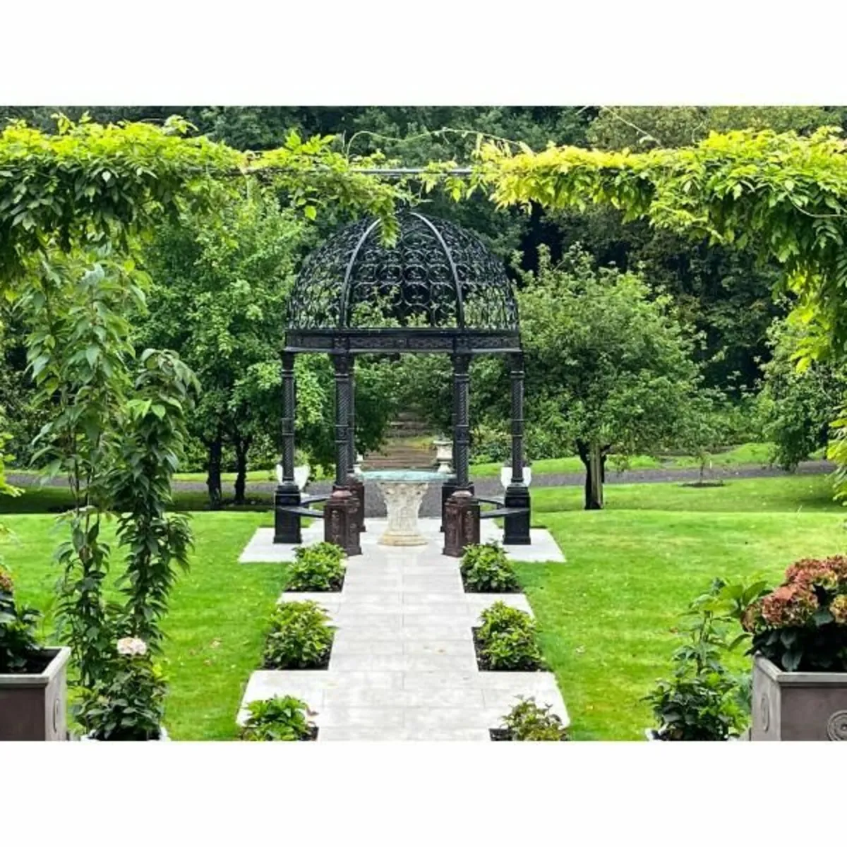 Cast Iron Gazebo – D1119 - Image 1
