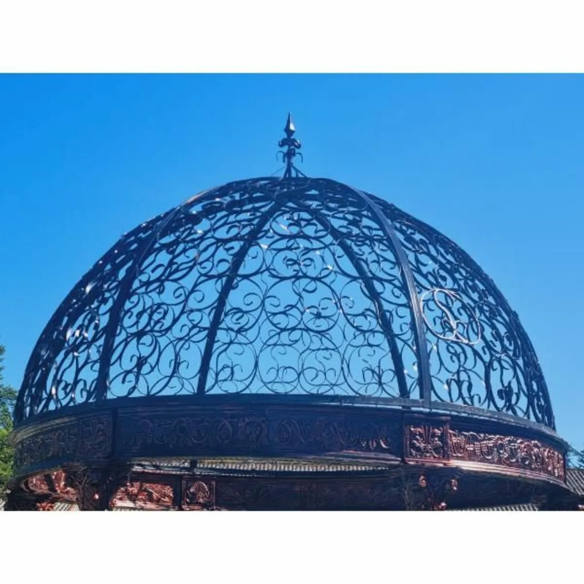 Cast Iron Gazebo – D1119 - Image 4
