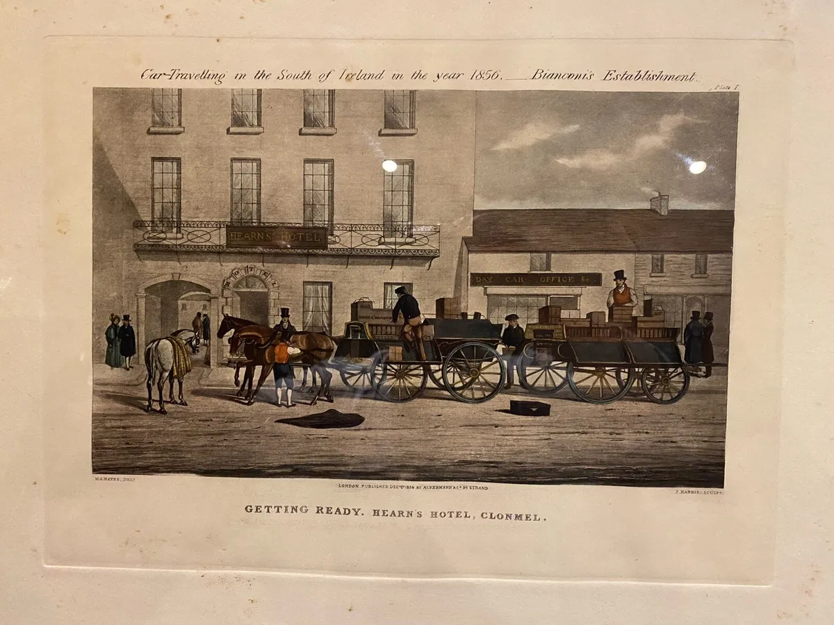 Set of 6 antique prints - Image 2